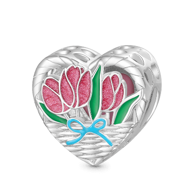 Colgante Corazón Tulipán Love