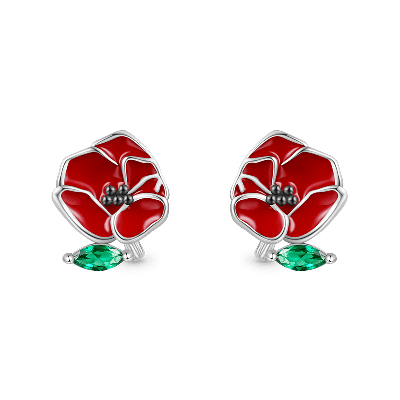 Pendientes Amapola