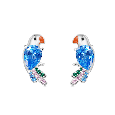 Pendientes Loro
