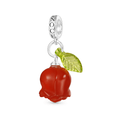 Colgante de la Rosa Roja de Calcedonia