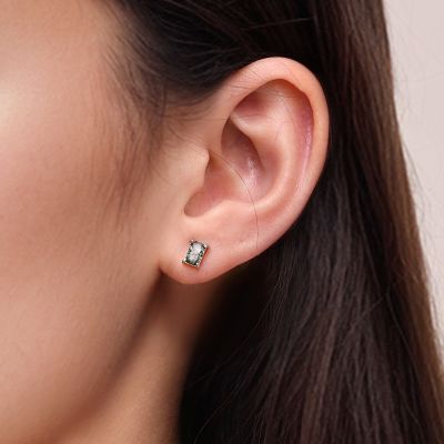 Pendientes Musgo Verde