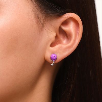 Pendientes Flor Piraña