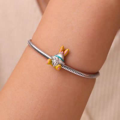 Charm Gnomo Conejo de Pascua