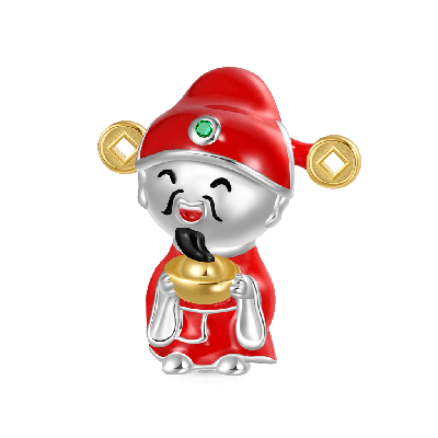 Charm del Dios Sonriente de la Riqueza
