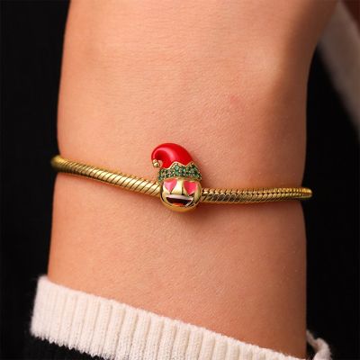 Charm de Cara Sonriente de Calabaza