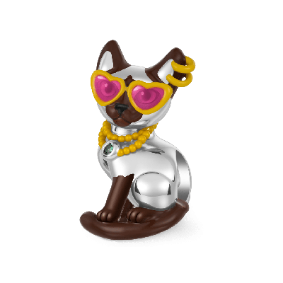 Charm Gato Siamés