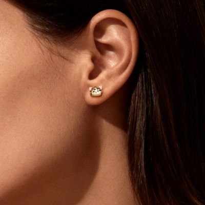 Pendientes Stud Gato