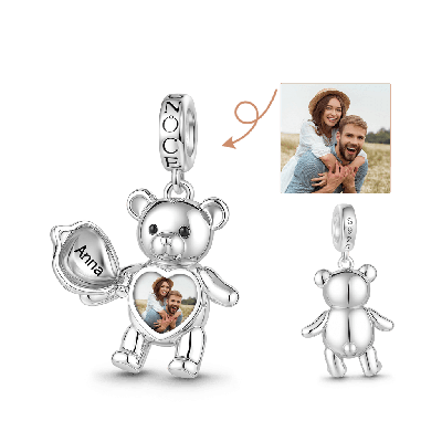 Colgante Oso con Foto