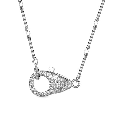 Collar Básico de Cadena de Bambú