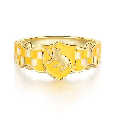 Anillo Banda Tejón Hufflepuff