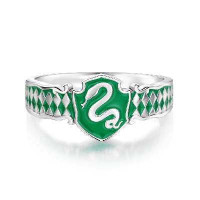 Anillo Banda Serpiente Slytherin
