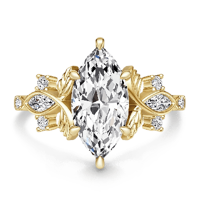 Anillo Compromiso Corte Marquesa