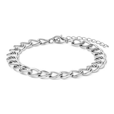 Pulsera de doble cadena