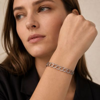 Pulsera de doble cadena
