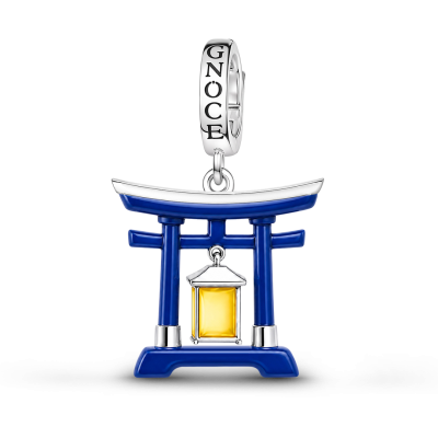 Amuleto de la Linterna de la Puerta Torii japonesa