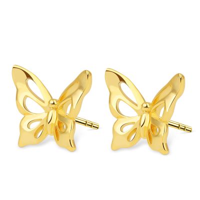 Aretes de mariposa